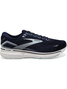 Brooks Ghost 15 Wide Running Shoes Navy White Women’s 7.5